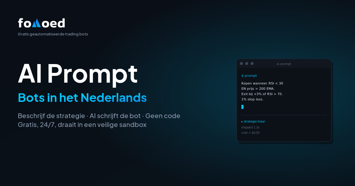 Hoe je een trading bot bouwt met AI in gewoon Nederlands (zonder code)