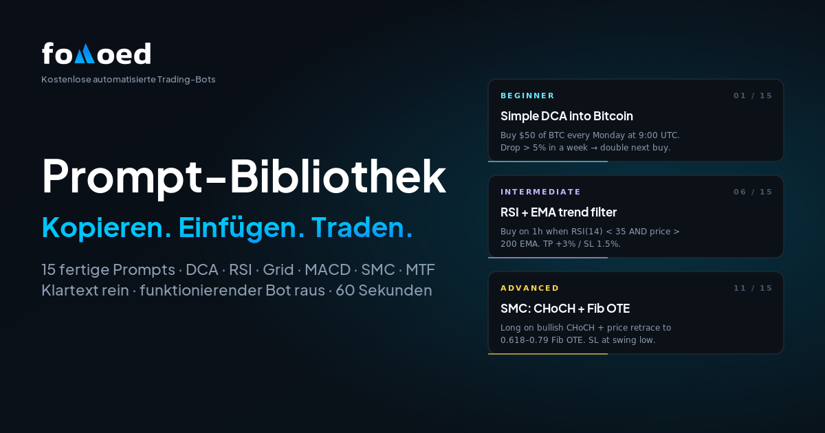 15 AI-Trading-Bot-Prompts zum Kopieren und Einfügen (kein Coding, 2026)