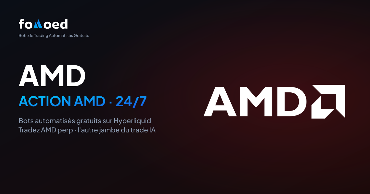 Comment trader l'action AMD (AMD) 24/7 avec des bots de trading gratuits sur Hyperliquid