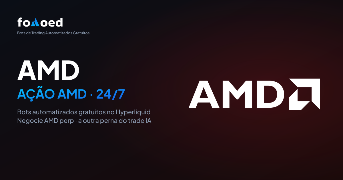 Como negociar a ação AMD (AMD) 24/7 com bots de trading gratuitos na Hyperliquid