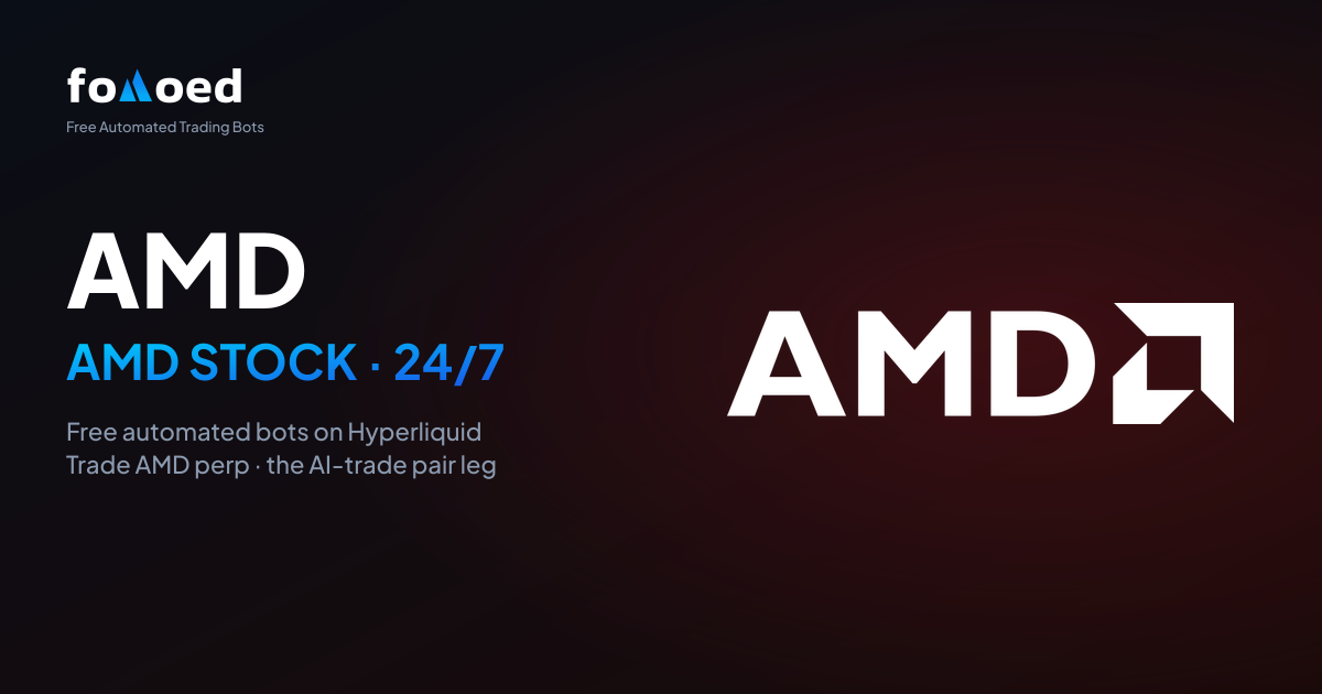 How to Trade AMD Stock 24/7 with Free Trading Bots on Hyperliquid