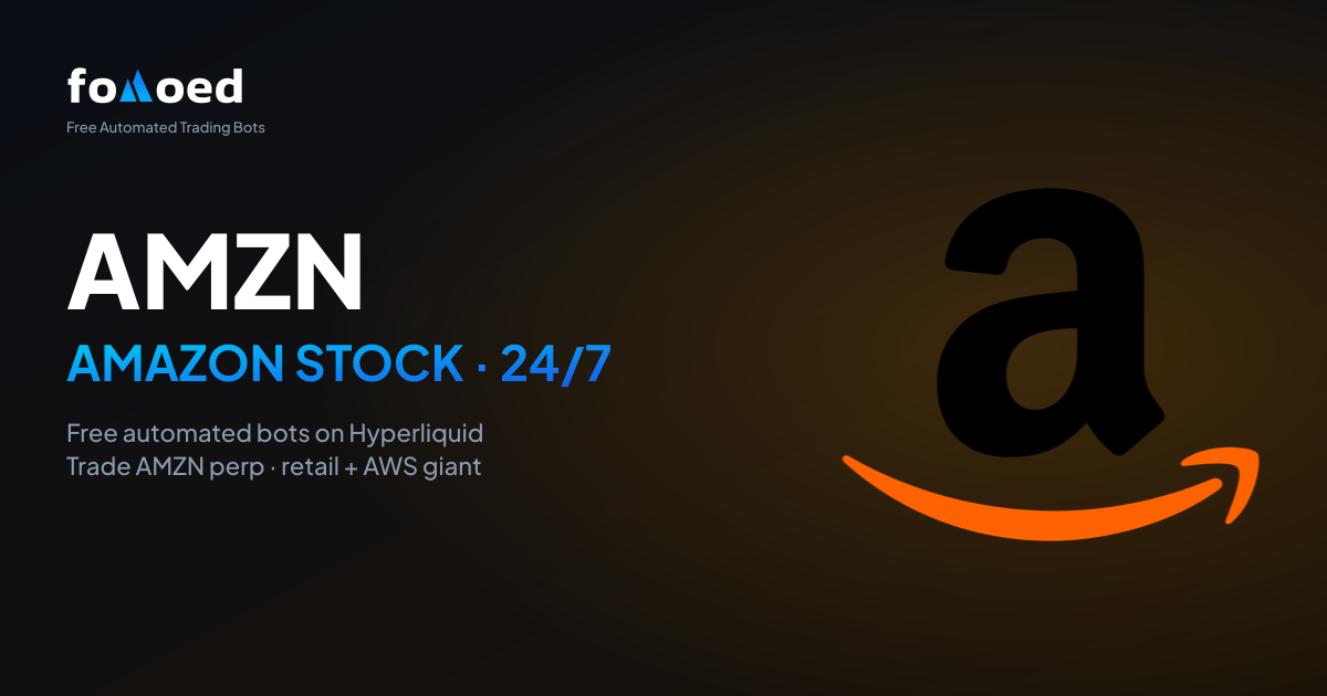How to Trade Amazon (AMZN) Stock 24/7 with Free Trading Bots on Hyperliquid