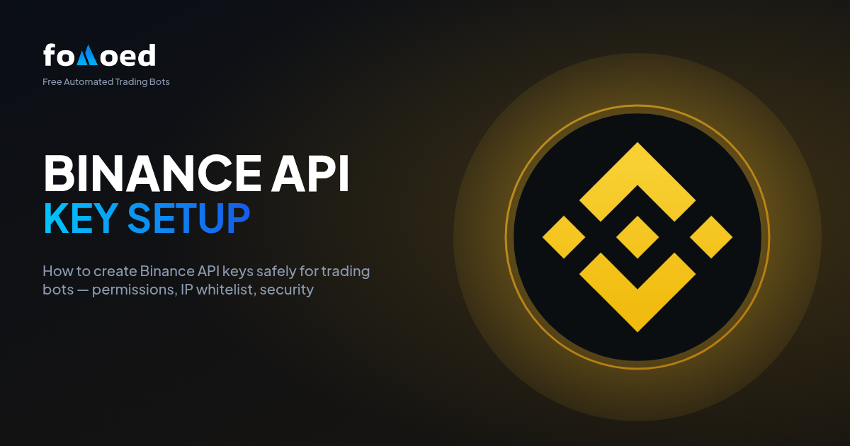 Binance API Key Setup for Trading Bots: Step-by-Step Guide