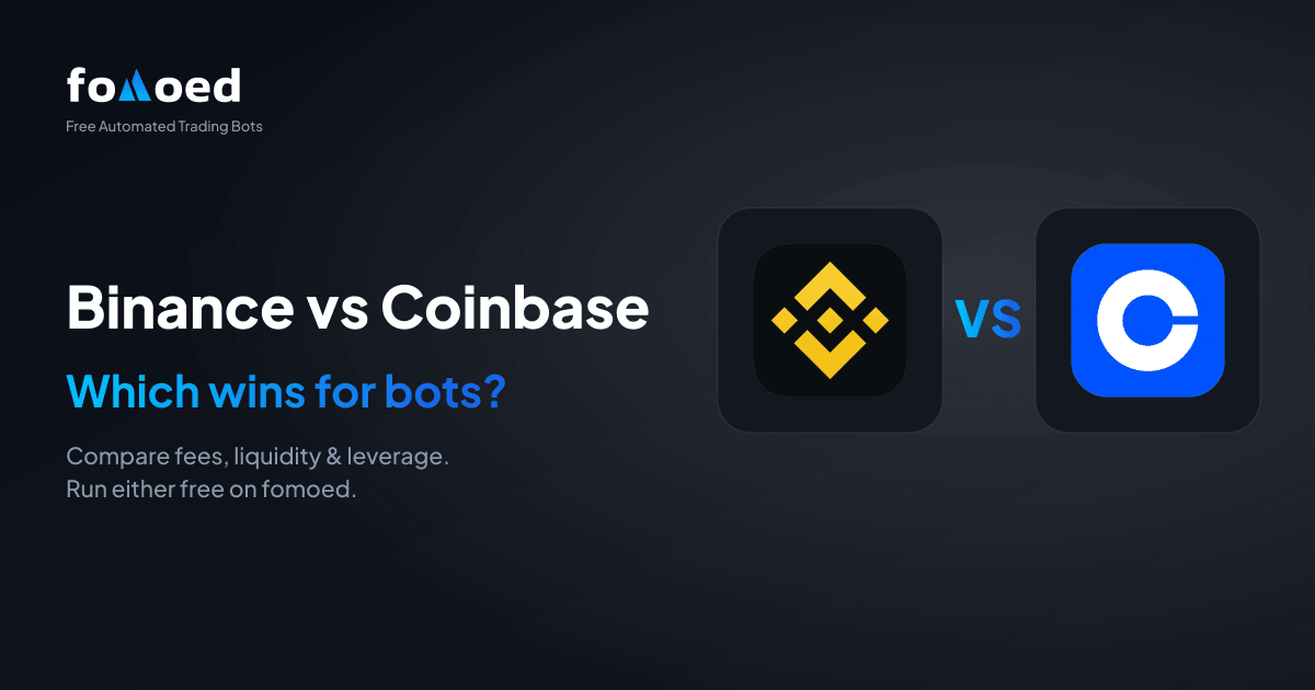 Binance vs Coinbase for Trading Bots (2026): Which Is Better?