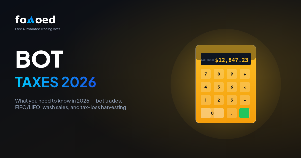 Crypto Trading Bot Taxes: What You Need to Know in 2026