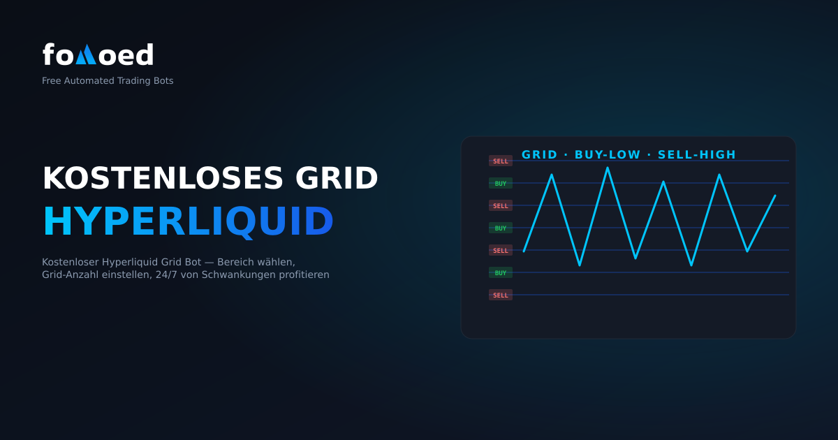 Kostenloser Grid Trading Bot für Hyperliquid: Komplette Einrichtungsanleitung