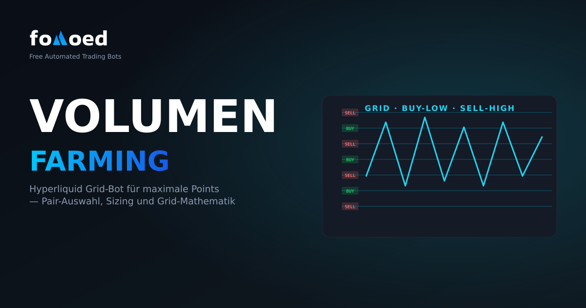 Volume Farming auf Hyperliquid: Grid-Bot-Strategie für maximale Punkte