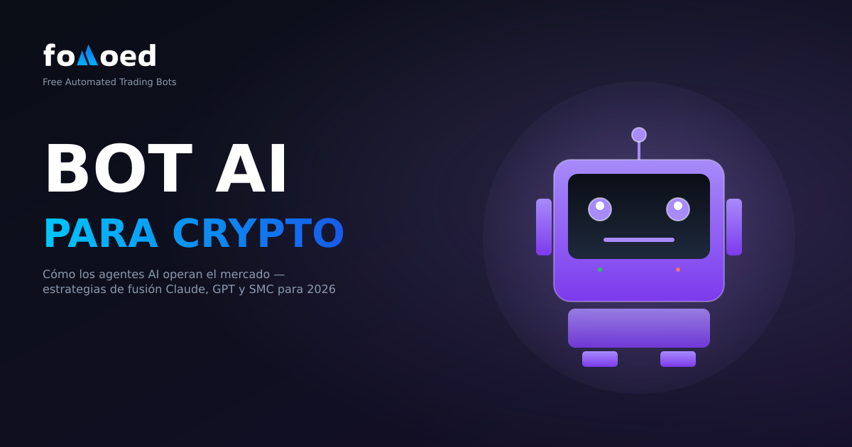 Bot de comercio de AI para criptomonedas: cómo los agentes de AI comercian en el mercado en 2026