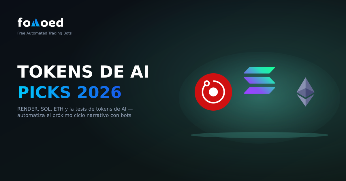 Principales tokens de AI para intercambiar con bots en 2026: RENDER, FET, TAO y más