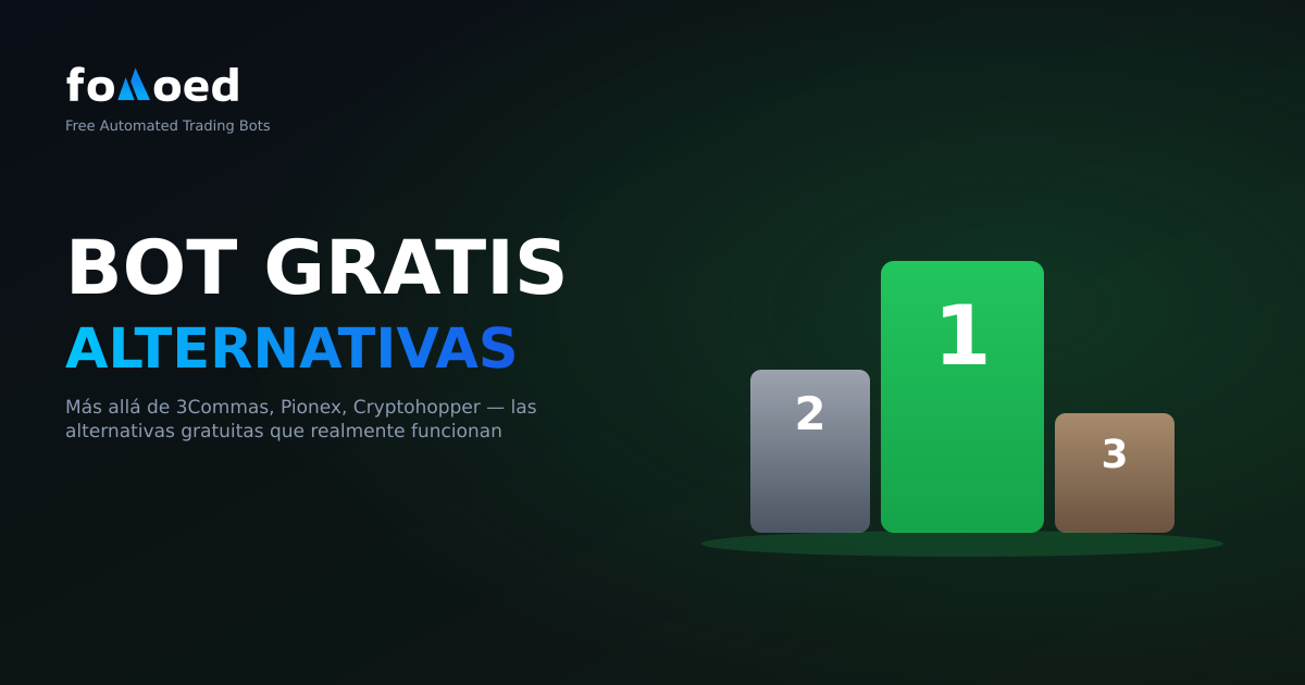 Las mejores alternativas gratuitas a 3Commas, Pionex y Cryptohopper en 2026