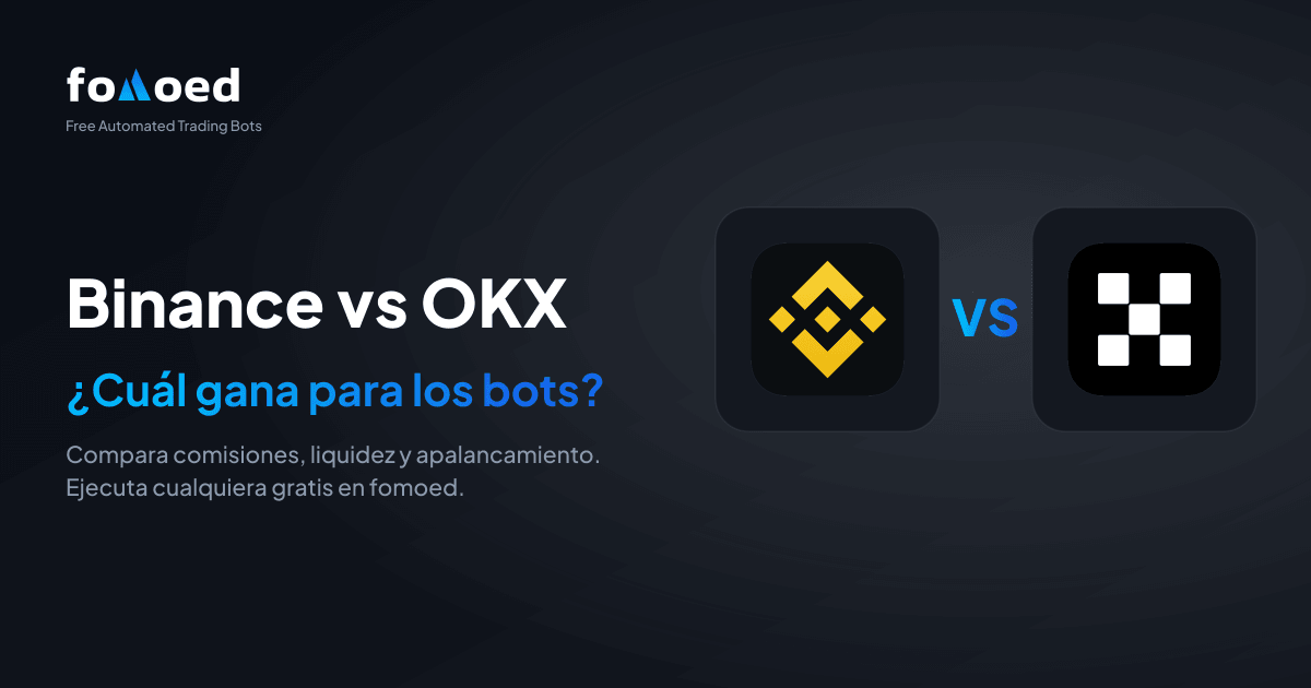 Binance vs OKX para bots de trading (2026): ¿cuál es mejor?