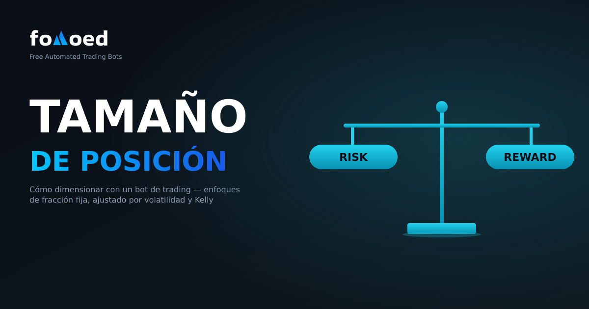 Cómo dimensionar sus posiciones con un robot de comercio de criptomonedas
