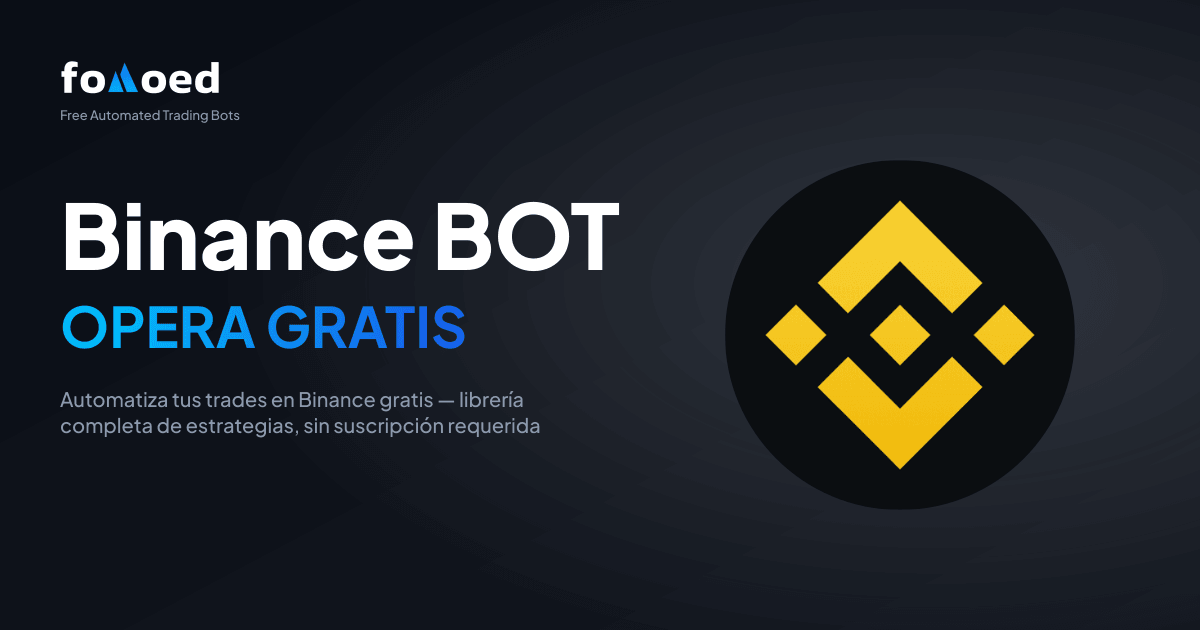 Bot de comercio gratuito de Binance 2026: automatice los futuros y el spot de Binance