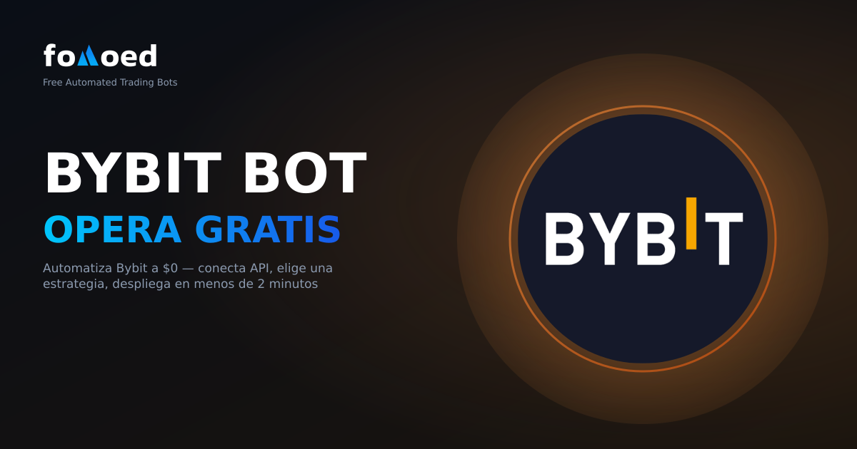 Bot de comercio Bybit gratuito: comercio automatizado en Bybit por $0