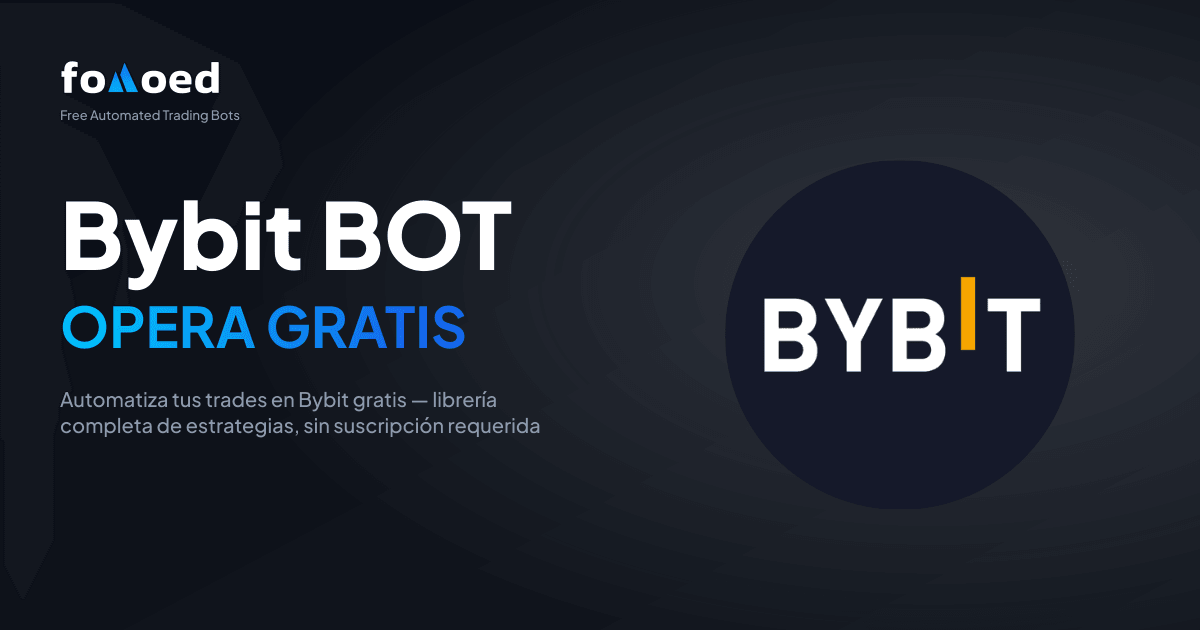 Bot de comercio Bybit gratuito: comercio automatizado en Bybit por $0