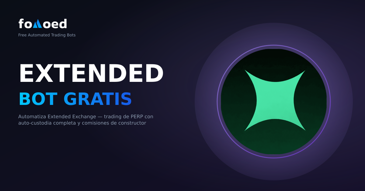 Bot de Trading Gratuito para Extended Exchange: Automatiza tus Operaciones en Extended