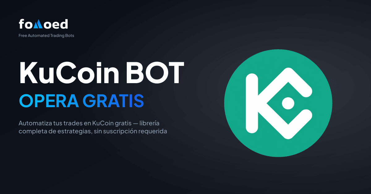 Bot de trading gratuito para KuCoin: automatiza tus operaciones en KuCoin gratis