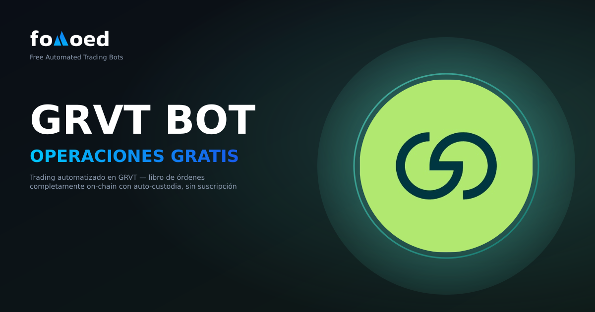 Bot comercial GRVT: comercio automatizado gratuito en GRVT Exchange