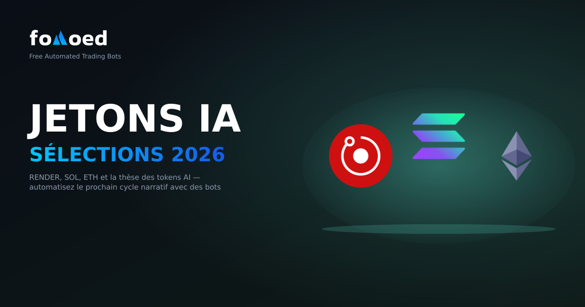 Meilleurs jetons AI à échanger avec des robots en 2026 : RENDER, FET, TAO et plus