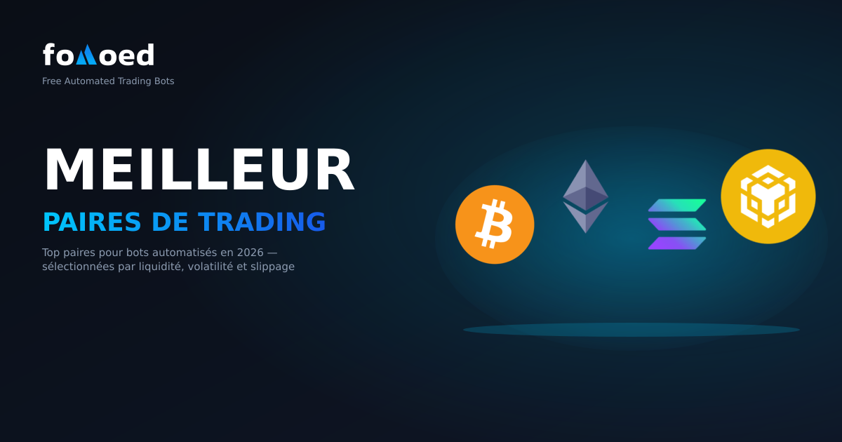 Meilleures paires de trading pour les robots cryptographiques en 2026