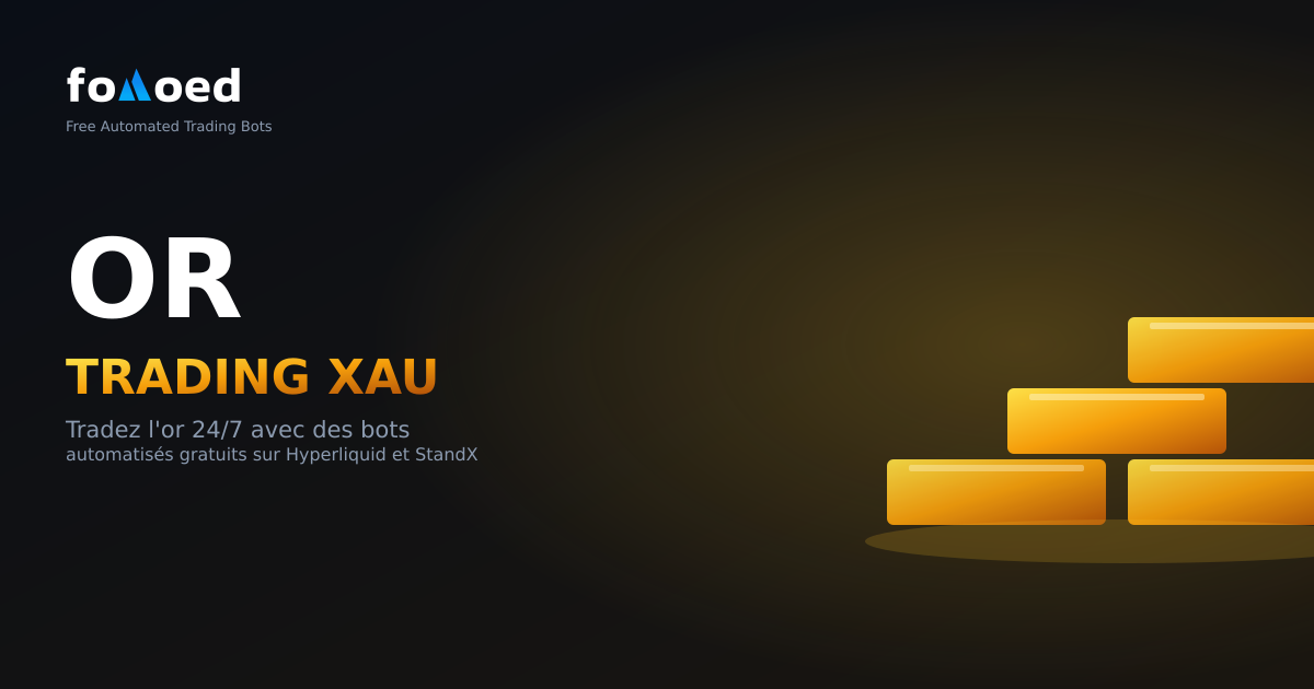 Trader l'Or (XAU) 24h/24 : Bots Automatisés Gratuits sur Hyperliquid et StandX