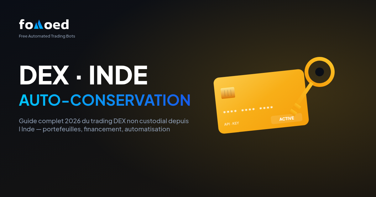 Comment trader la crypto sur les DEX depuis l'Inde : guide self-custody (2026)