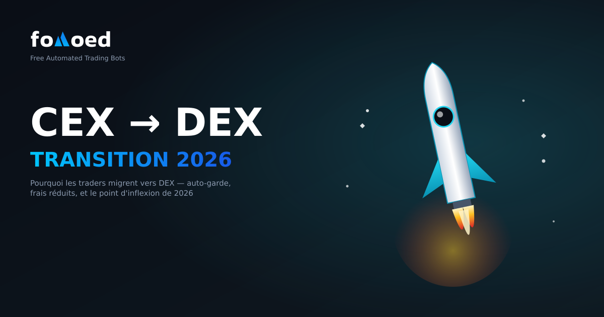 Pourquoi les traders passent à DEX en 2026 (et comment l'automatiser)