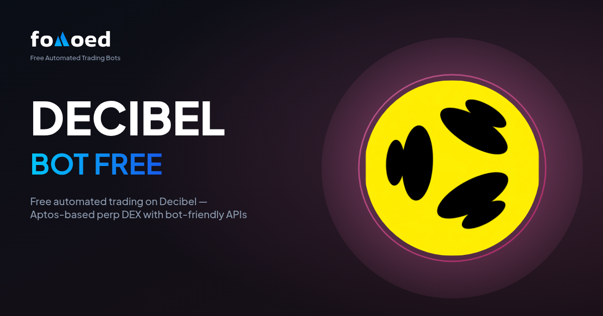 Free Decibel Trading Bot: Automated Trading on Decibel Exchange
