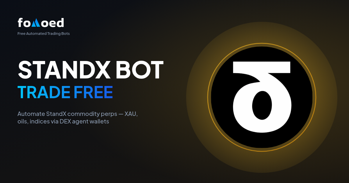 Free StandX Trading Bot: Automate Your StandX Trades for $0