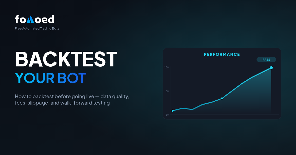 How to Backtest a Crypto Trading Bot Before Going Live