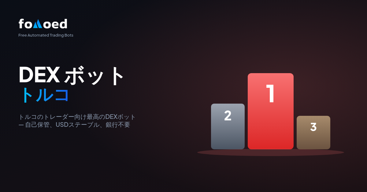 トルコで使えるベスト DEX トレーディングボット(2026年版ガイド)