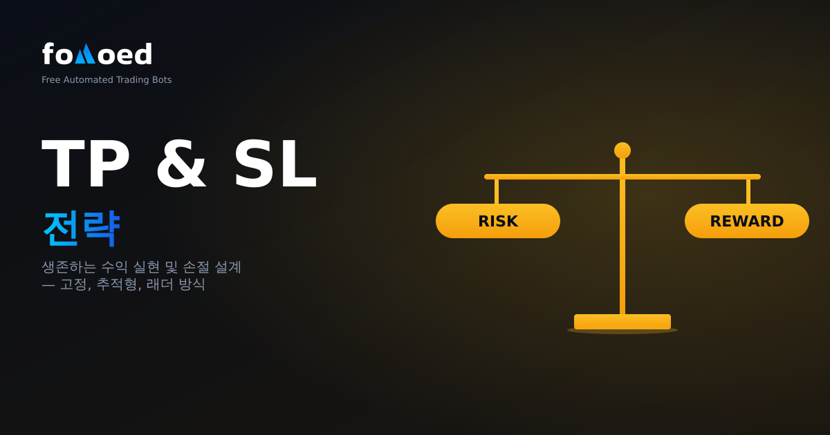 암호화폐 트레이딩 봇을 위한 이익실현 및 손절매 전략