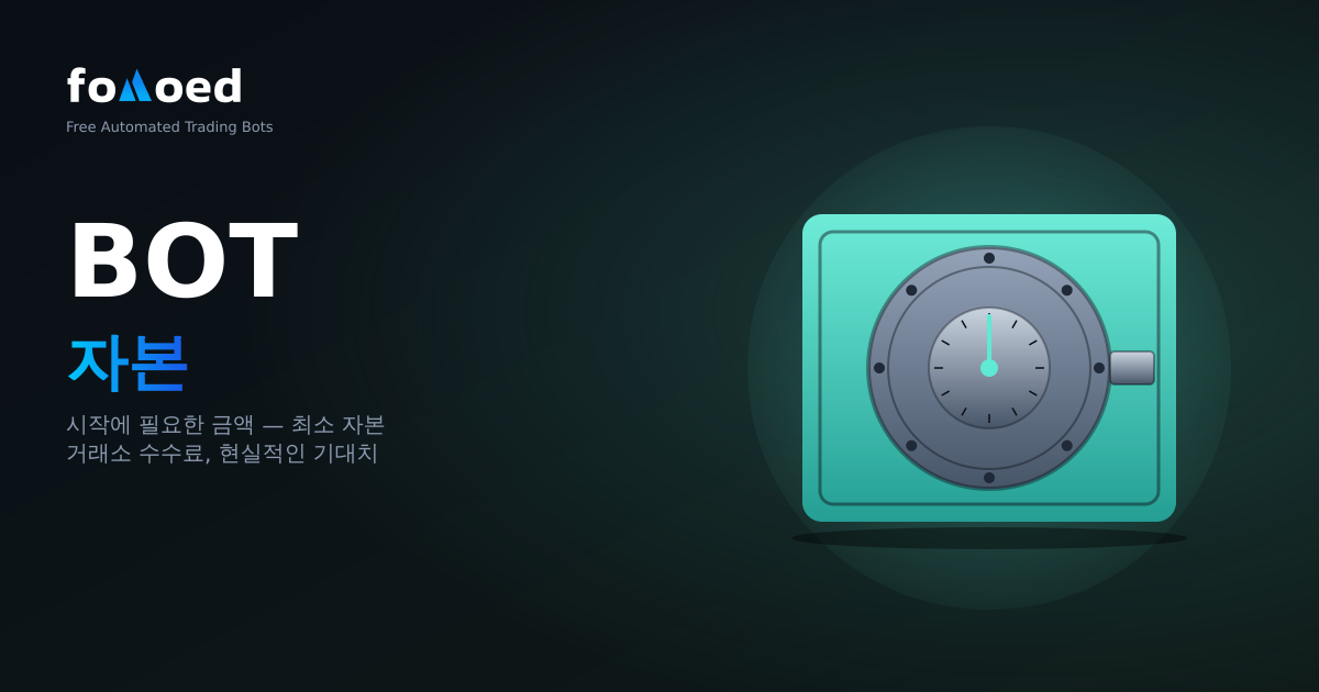 암호화폐 트레이딩 봇에 얼마나 많은 돈이 필요합니까?