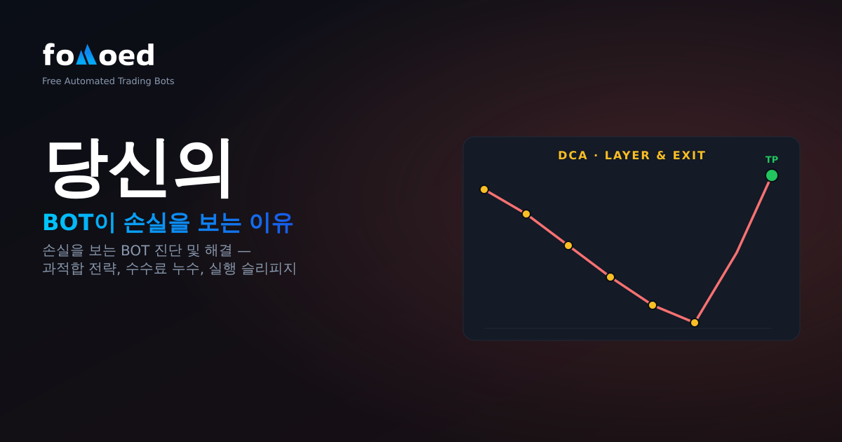 트레이딩 봇이 손실을 내는 이유 (그리고 해결 방법)