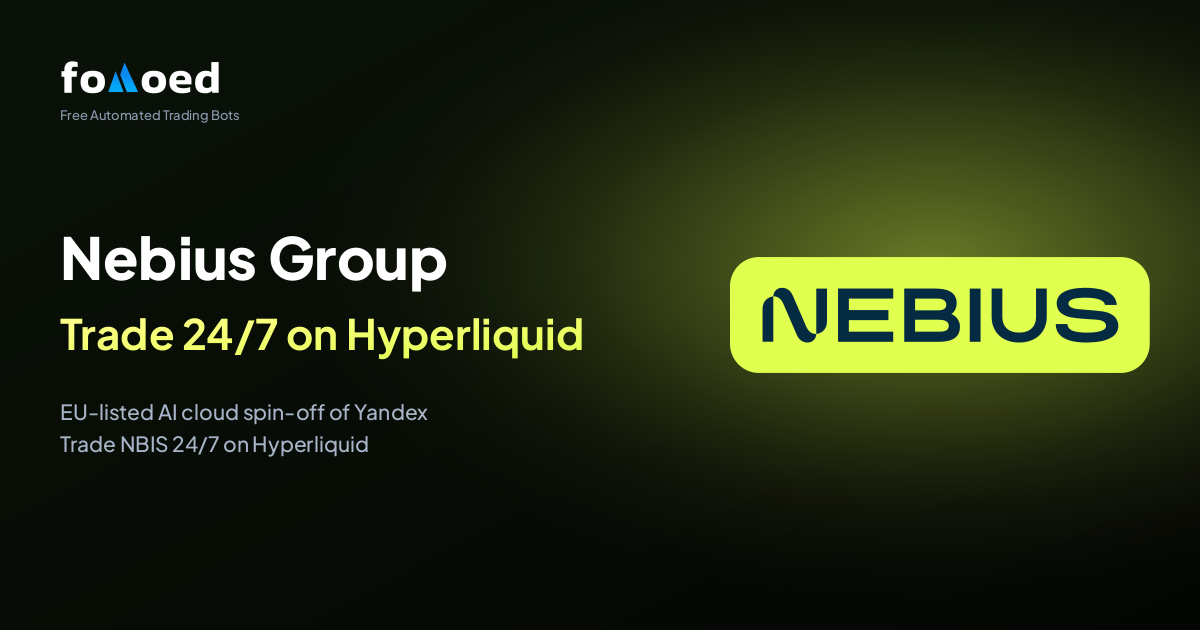 How to Trade Nebius Group (NBIS) Stock 24/7 with Free Trading Bots on Hyperliquid