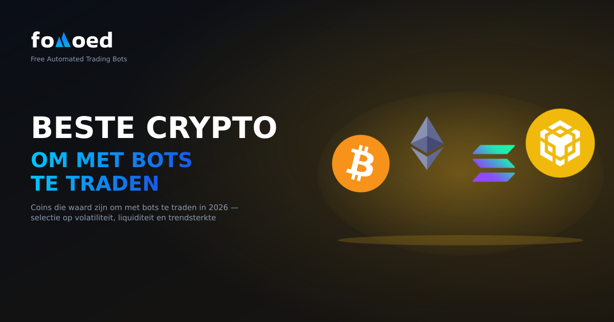 Beste crypto om met bots te handelen in 2026