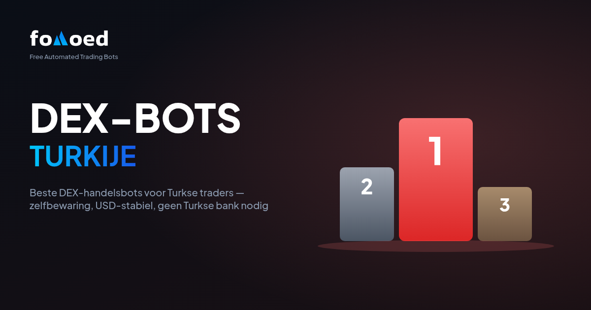 Beste DEX-tradingbots in Turkije (gids 2026)