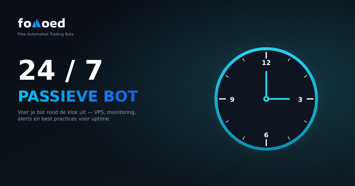 Run uw Crypto Bot 24/7: de gids voor echte passieve handel