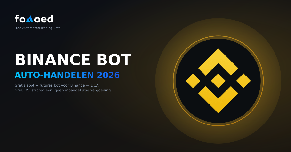 Gratis Binance Trading Bot 2026: Automatiseer Binance Futures & Spot