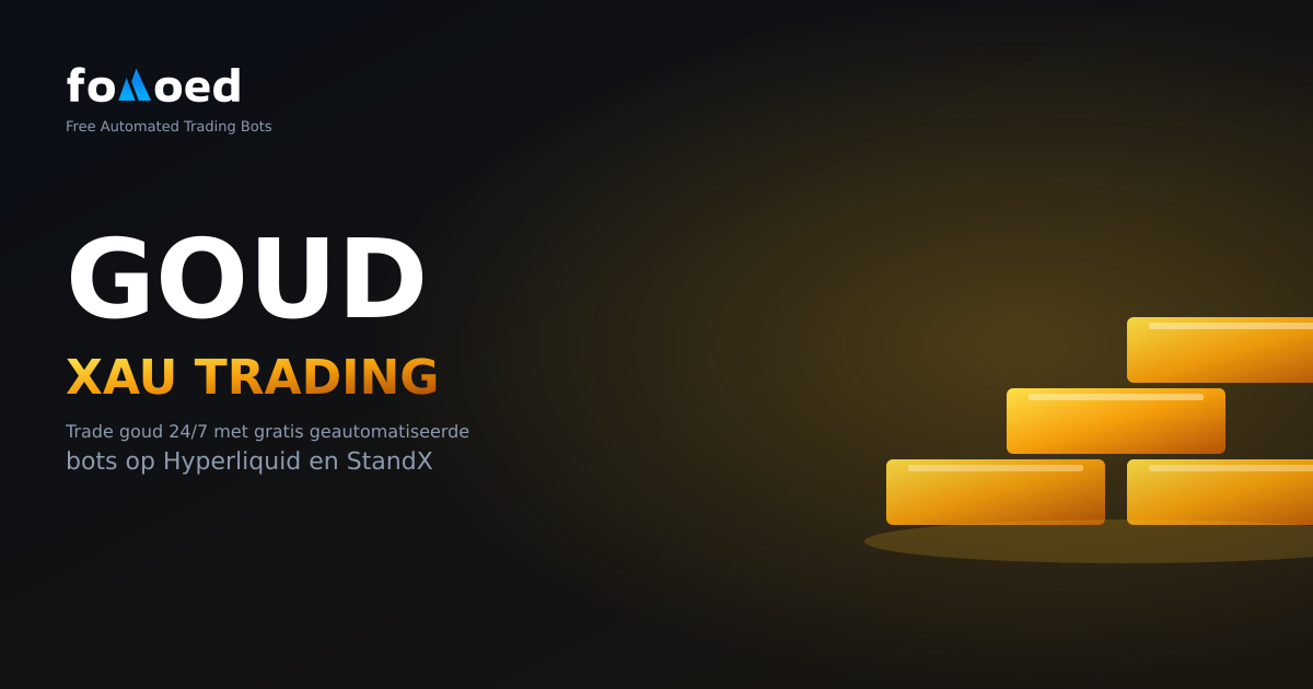 Verhandel Goud (XAU) 24/7: Gratis Geautomatiseerde Bots op Hyperliquid en StandX