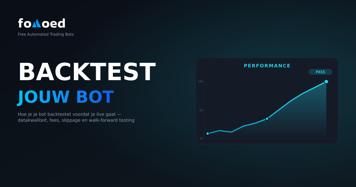 Hoe Backtest Je een Crypto Trading Bot Voordat Je Live Gaat
