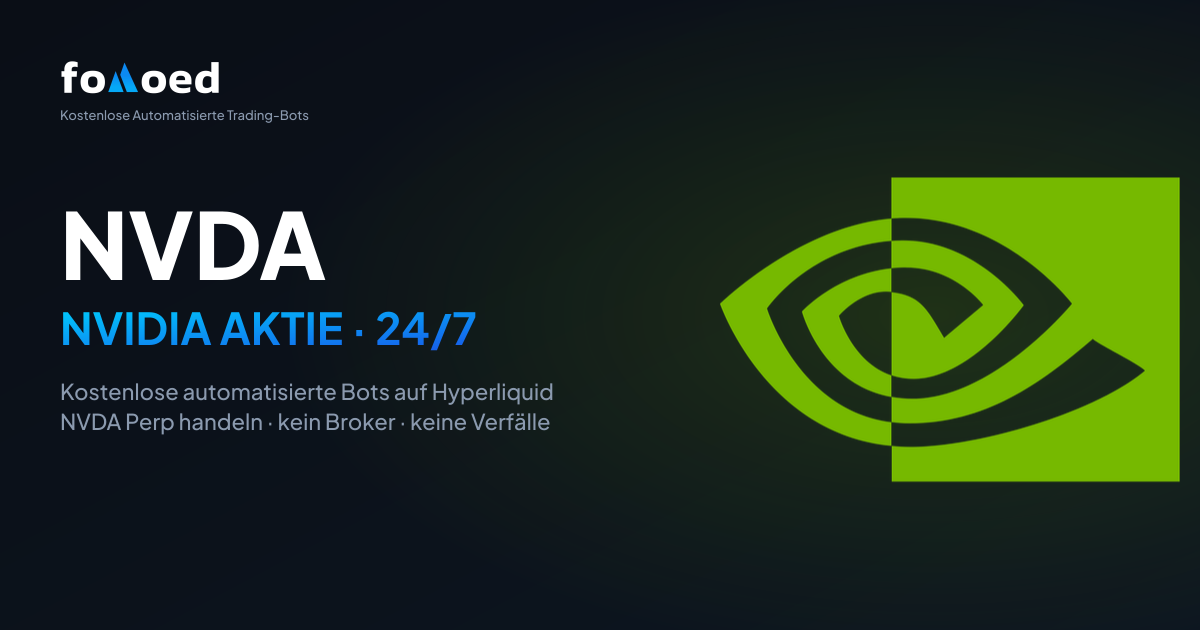 NVIDIA (NVDA)-Aktie 24/7 mit kostenlosen Trading-Bots auf Hyperliquid handeln — Anleitung 2026