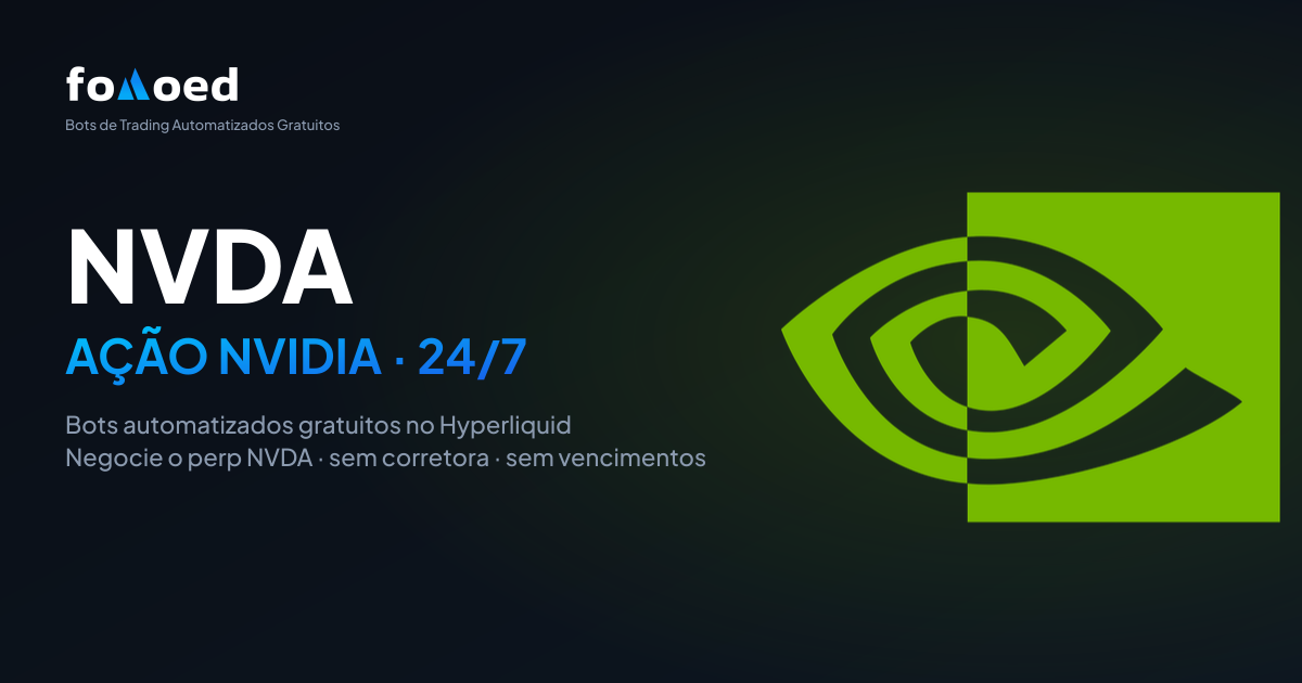 Como negociar a ação NVIDIA (NVDA) 24/7 com bots de trading gratuitos na Hyperliquid
