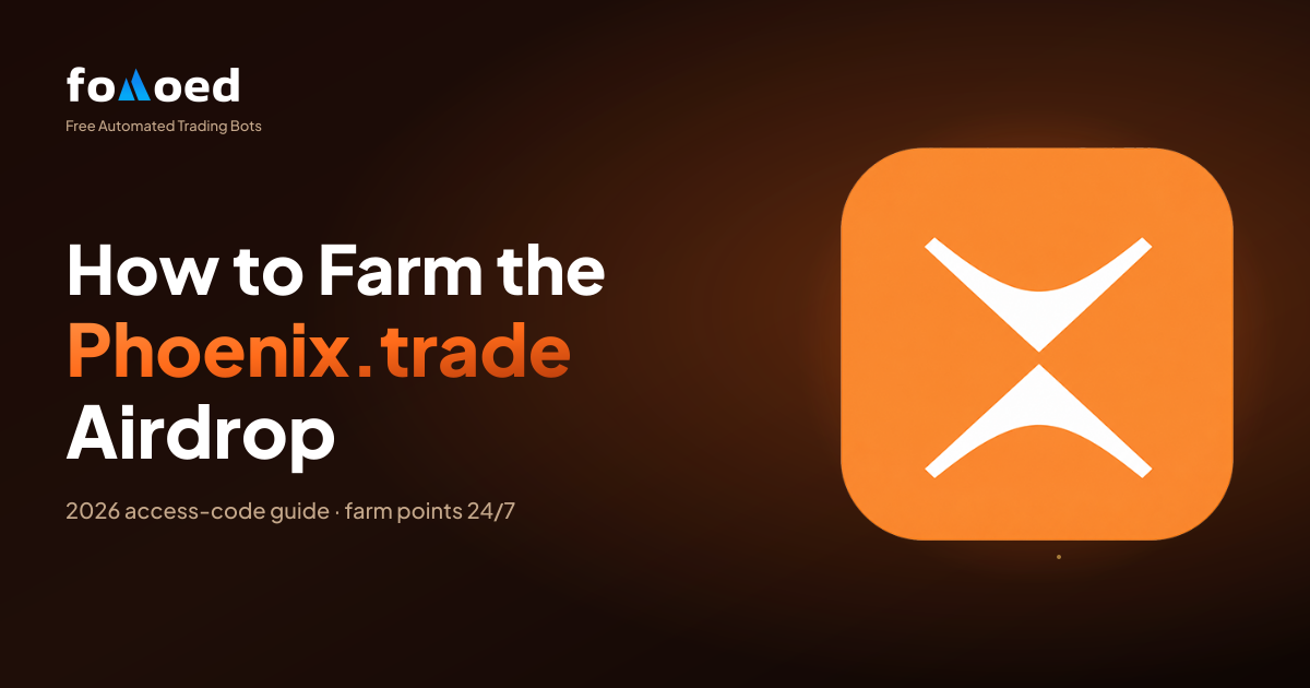 So farmst du den Phoenix.trade Airdrop (2026 Zugangscode-Anleitung)