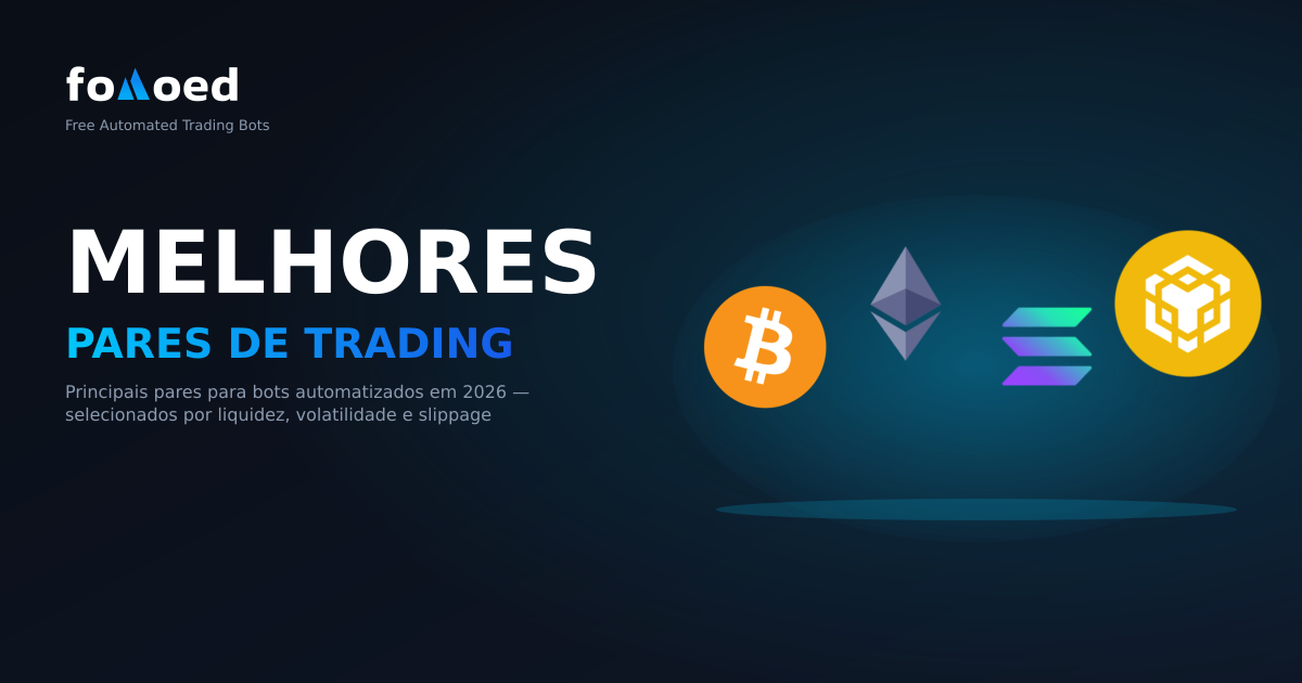 Melhores pares de negociação para Crypto Bots em 2026