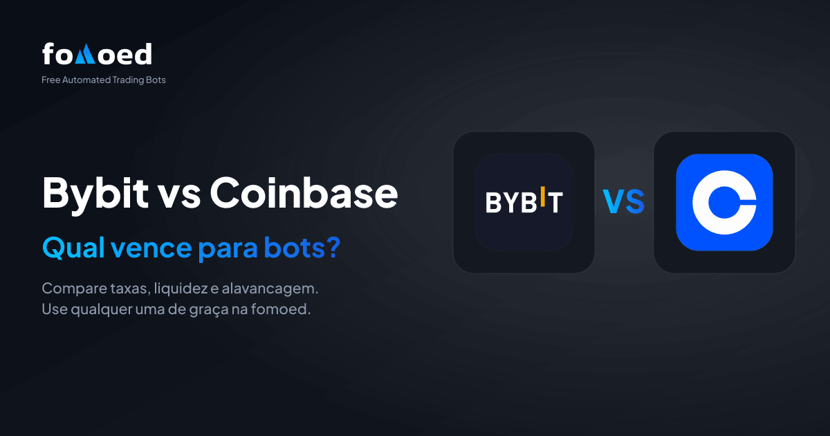 Bybit vs Coinbase para Bots de Trading (2026): Qual é Melhor?