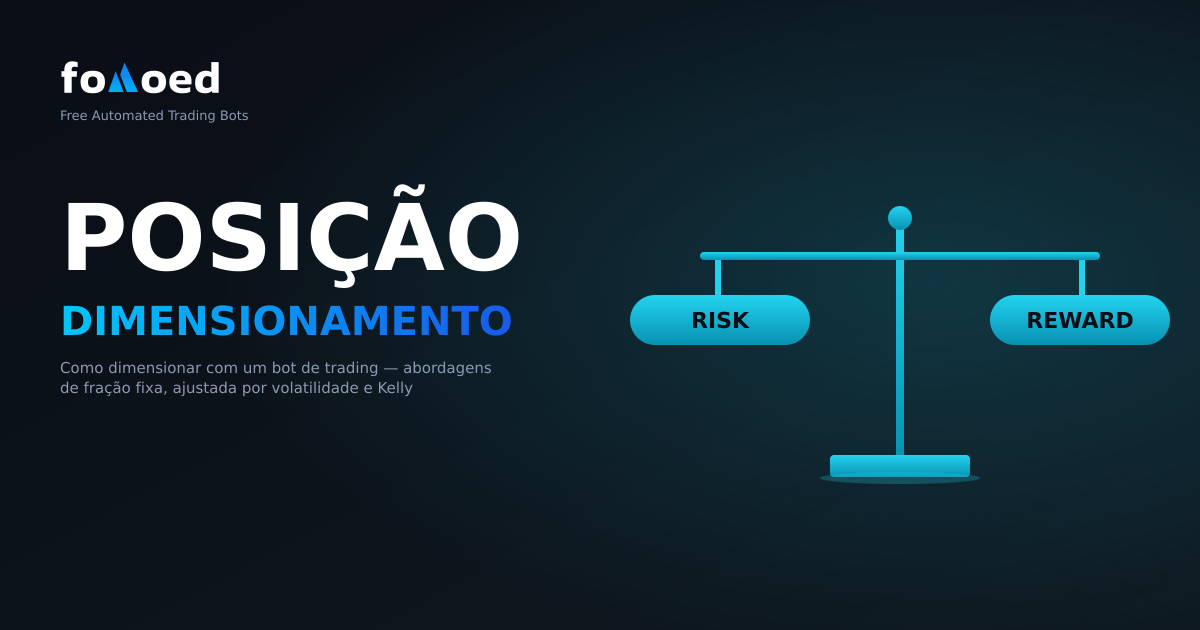 Como dimensionar suas posições com um Crypto Trading Bot