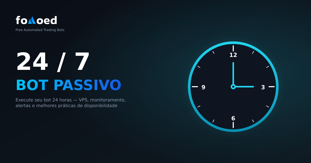 Execute seu Crypto Bot 24 horas por dia, 7 dias por semana: o guia para uma verdadeira negociação passiva