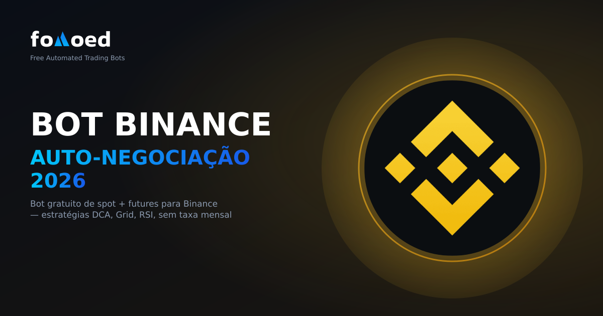 Binance Trading Bot gratuito 2026: Automatize Binance Futures & Spot
