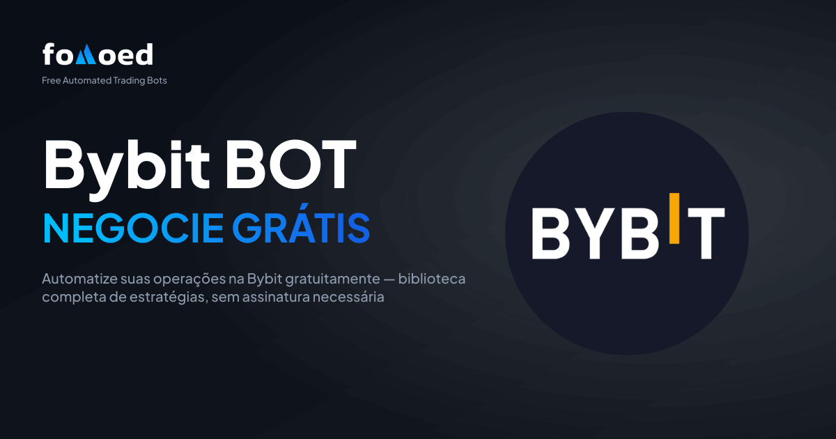 Bot de negociação Bybit gratuito: negociação automatizada no Bybit por US$ 0